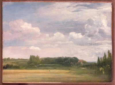 View Towards the Rectory, East Bergholt, 1813 by John Constable